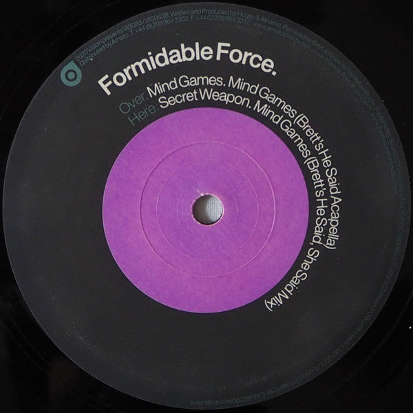 Formidable Force : Mind Games (12")