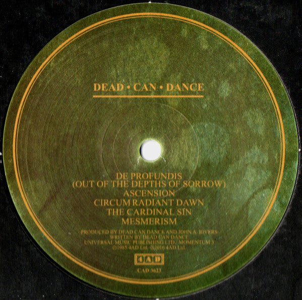 Dead Can Dance : Spleen And Ideal (LP, Album, RE)