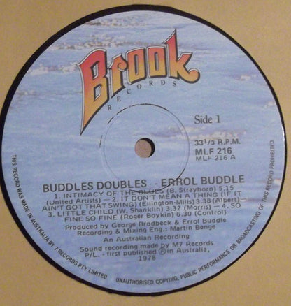 Errol Buddle : Buddles Doubles (LP, Album)