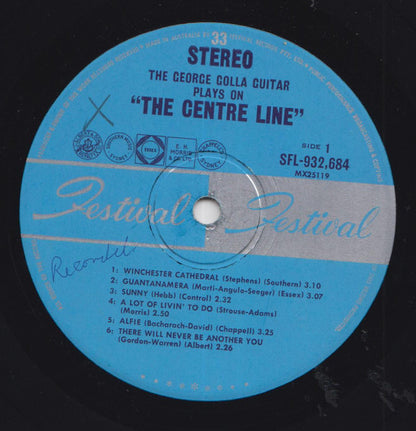 George Golla : The George Golla Guitar Plays ...On The Centre Line (LP, Album)
