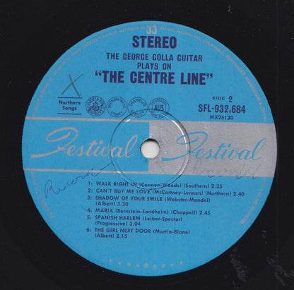 George Golla : The George Golla Guitar Plays ...On The Centre Line (LP, Album)