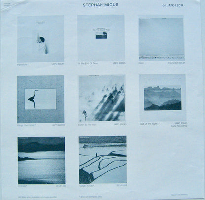 Stephan Micus : Till The End Of Time (LP, Album, 1st)