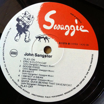 John Sangster : For Leon Bismarck Volume 1 (LP, Album)