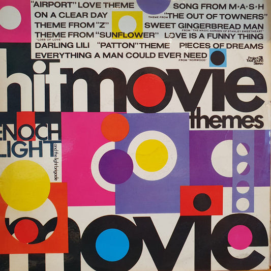 Enoch Light And The Light Brigade : Hit Movie Themes (LP, Album)