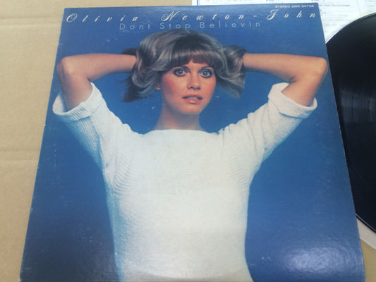 Olivia Newton-John : Don't Stop Believin' (LP, Album, Promo)