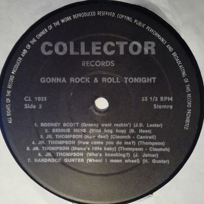 Various : Gonna Rock And Roll Tonight (LP, Comp)