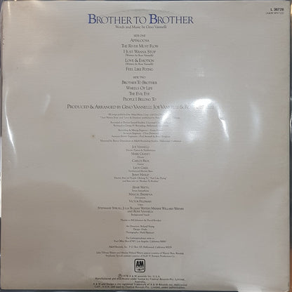 Gino Vannelli : Brother To Brother (LP, Album, Gat)
