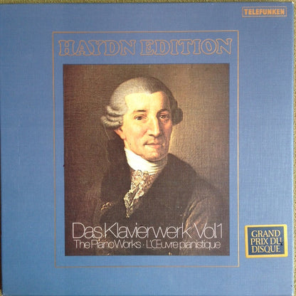 Joseph Haydn : Die Haydn-Edition X Das Klavierwerk Vol. 1 (6xLP, Blu + Box + 7", Promo)