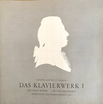 Joseph Haydn : Die Haydn-Edition X Das Klavierwerk Vol. 1 (6xLP, Blu + Box + 7", Promo)