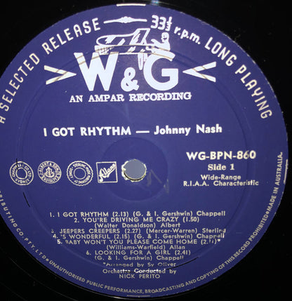 Johnny Nash : I Got Rhythm (LP, Album)