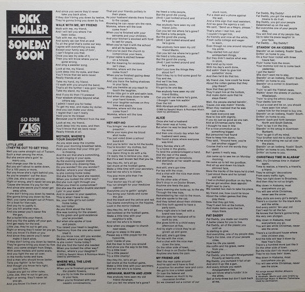 Dick Holler : Someday Soon (LP, Album, PR)