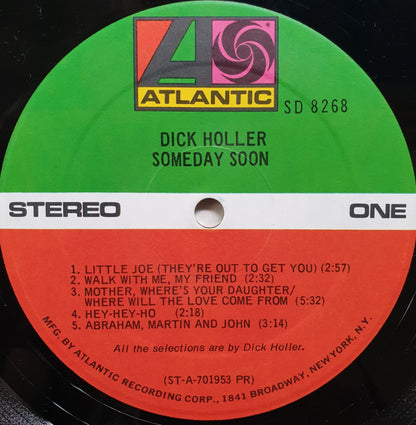 Dick Holler : Someday Soon (LP, Album, PR)