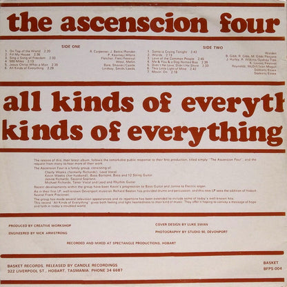 The Ascension Four : All Kinds Of Everything (LP, Album)
