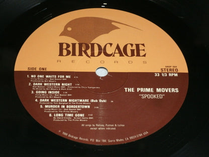 The Prime Movers (2) : "Spooked" (LP, Album)
