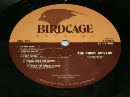 The Prime Movers (2) : "Spooked" (LP, Album)