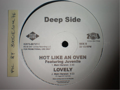 Deep Side : What I Need (12", Single, Promo)