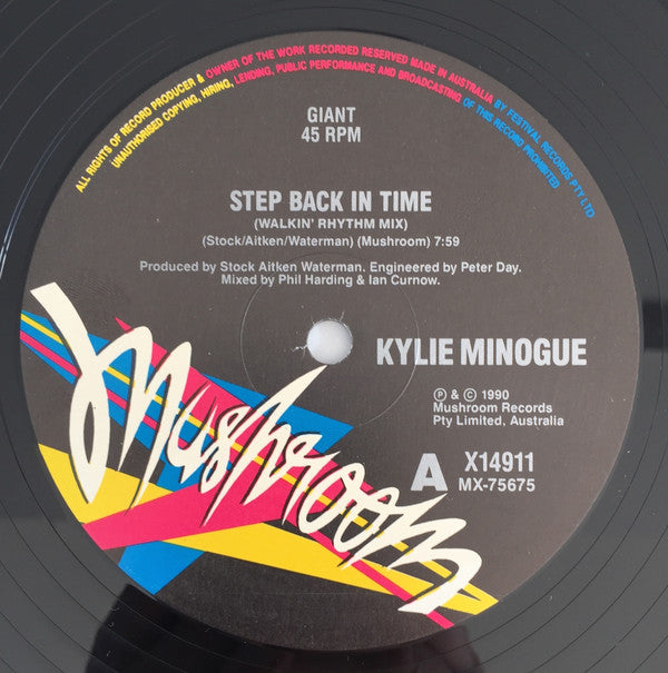 Kylie Minogue : Step Back In Time (12")
