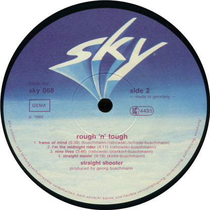 Straight Shooter : Rough 'N Tough (LP, Album)