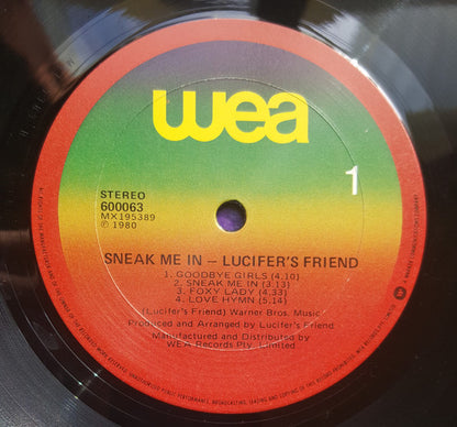 Lucifer's Friend : Sneak Me In (LP, Album)