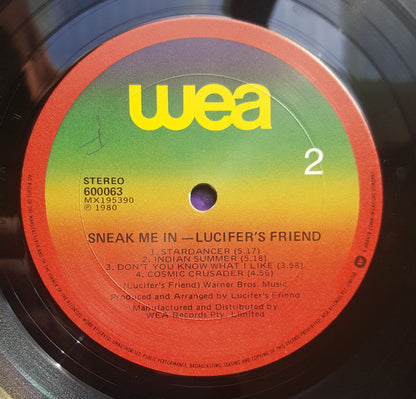Lucifer's Friend : Sneak Me In (LP, Album)