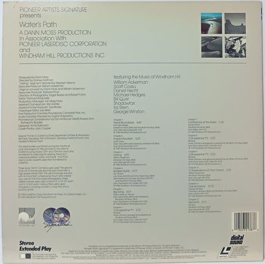 Various : Windham Hill: Water's Path (Laserdisc, 12", S/Sided, Comp, NTSC, CLV)