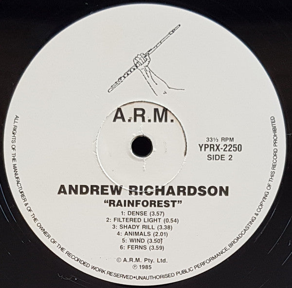 Andrew Richardson (10) : Rainforest (LP, Album)