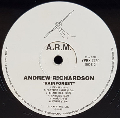Andrew Richardson (10) : Rainforest (LP, Album)