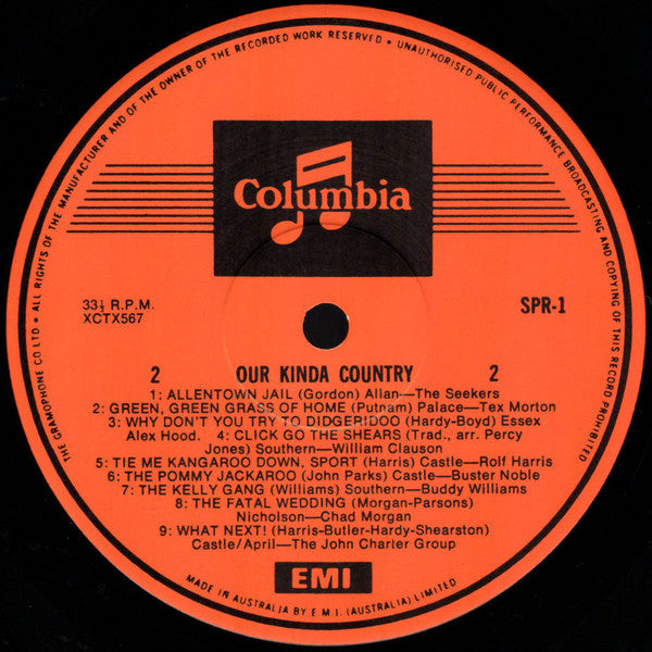 Various : Our Kinda Country (LP, Comp)