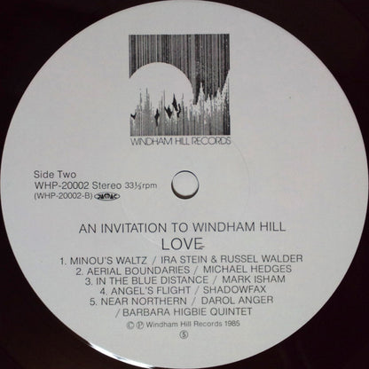 Various : Love - An Invitation To Windham Hill, vol. 2 (LP, Comp)