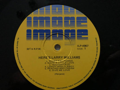 Larry Williams (3) : Original Hits (LP, Album)
