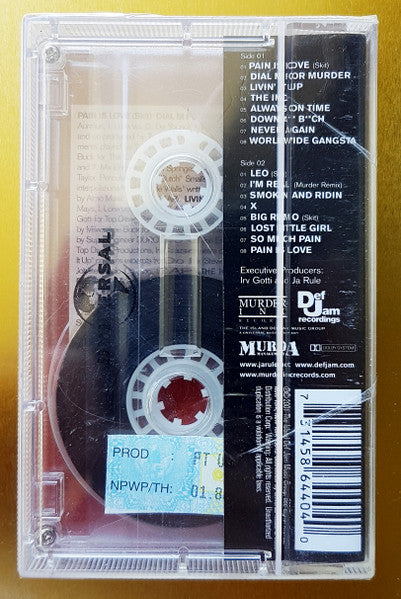 Ja Rule : Pain Is Love (Cass, Album, Cle)