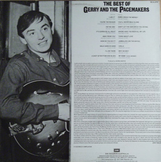 Gerry & The Pacemakers : The Best Of Gerry And The Pacemakers (LP, Comp)