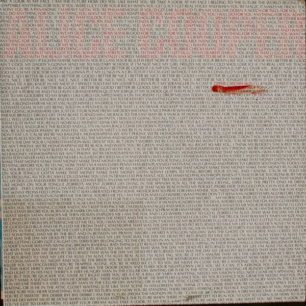 Alice Cooper (2) : Zipper Catches Skin (LP, Album)