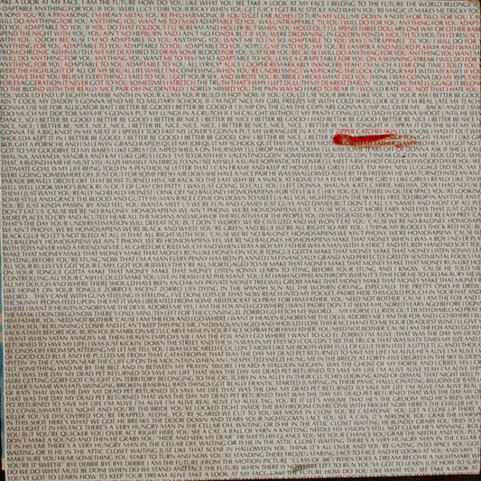 Alice Cooper (2) : Zipper Catches Skin (LP, Album)