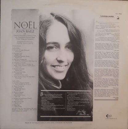 Joan Baez : Noël (LP, Album)