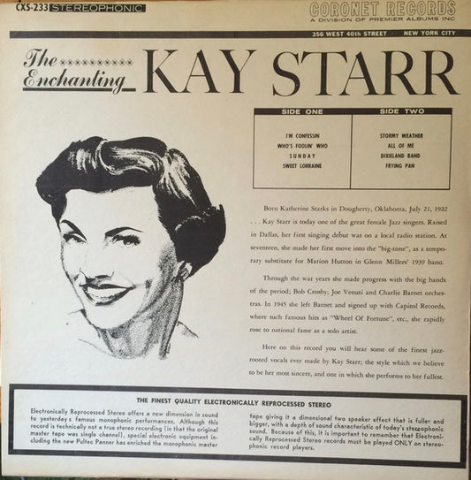 Kay Starr : Enchanting! (LP, Comp)