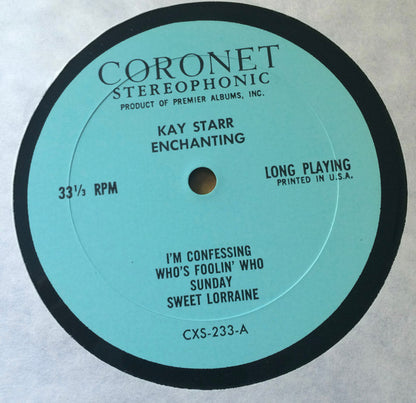 Kay Starr : Enchanting! (LP, Comp)