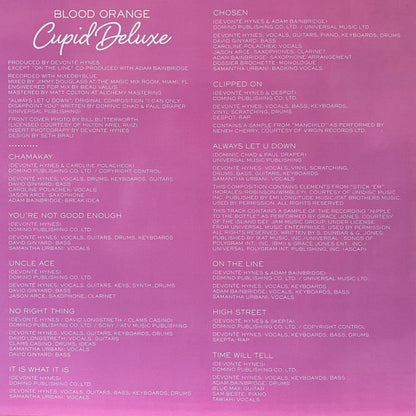Blood Orange (2) : Cupid Deluxe (2xLP, Album, RE)
