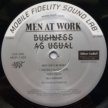 Men At Work : Business As Usual (LP, Album, Ltd, Num, RE, RM, S/Edition, Gat)
