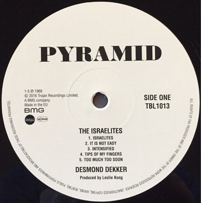 Desmond Dekker : The Israelites (LP, Album, Mono, RE)