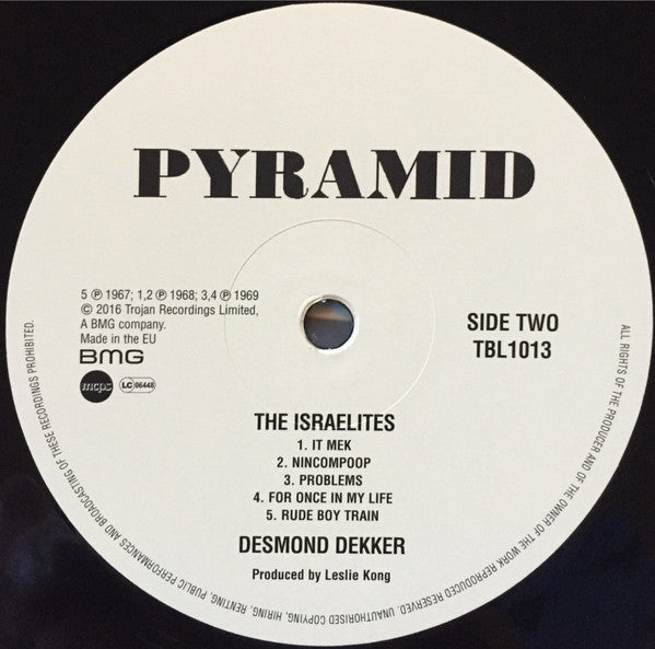 Desmond Dekker : The Israelites (LP, Album, Mono, RE)