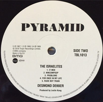 Desmond Dekker : The Israelites (LP, Album, Mono, RE)