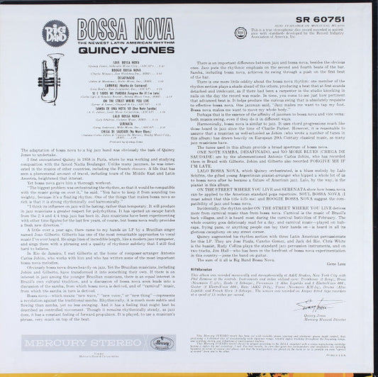Quincy Jones And His Orchestra : Big Band Bossa Nova (LP, Album)