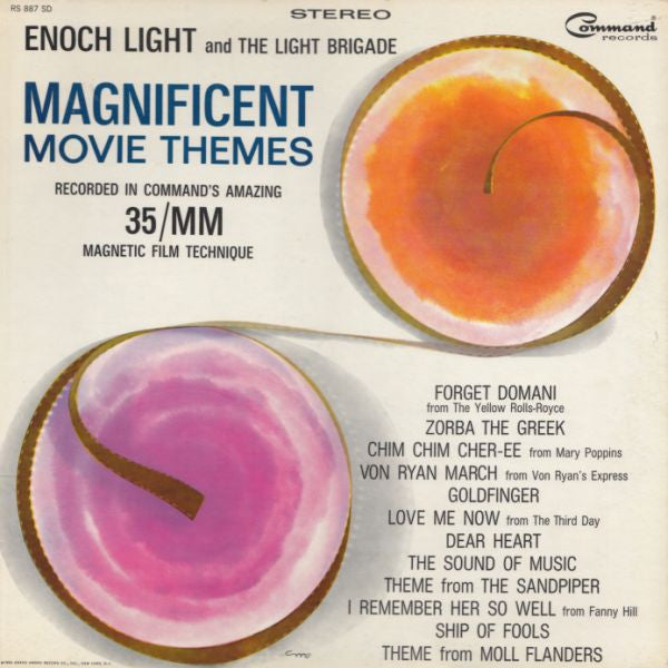 Enoch Light And The Light Brigade : Magnificent Movie Themes (LP, Album)