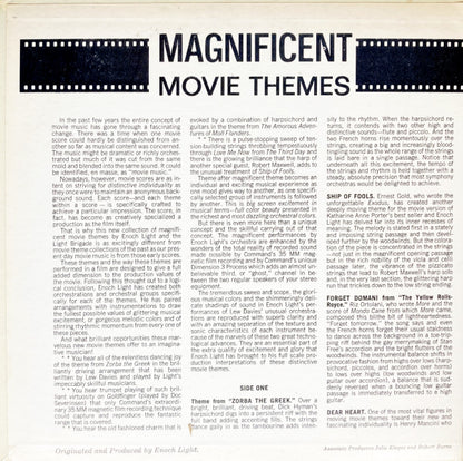 Enoch Light And The Light Brigade : Magnificent Movie Themes (LP, Album)
