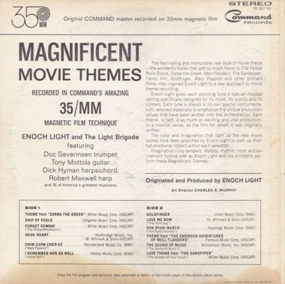 Enoch Light And The Light Brigade : Magnificent Movie Themes (LP, Album)