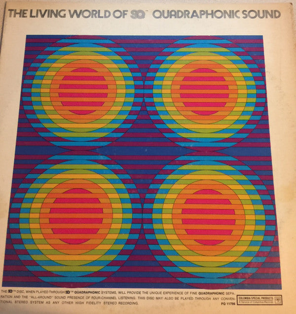 Various : The Living World Of SQ Quadraphonic Sound (LP, Comp, Quad)