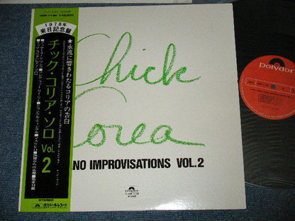 Chick Corea : Piano Improvisations Vol. 2 (LP, Album, RE)