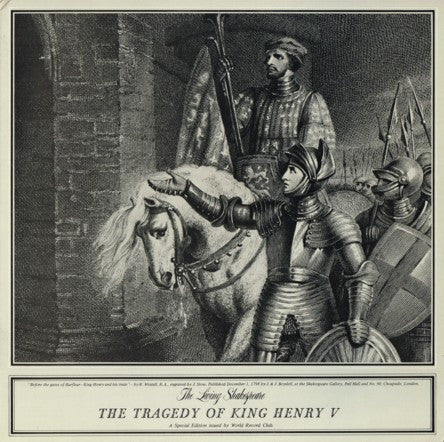 William Shakespeare : The Tragedy Of King Henry V (LP, Album, Club, RE)
