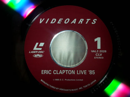 Eric Clapton : Live '85 (Laserdisc, 12", NTSC, CLV)